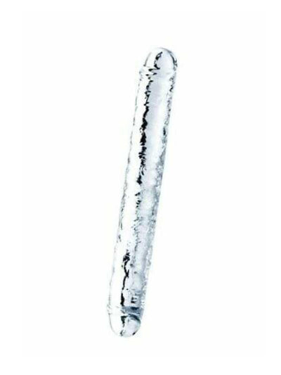 Flawless Clear 12 Inch Double Ended Dildo - Passionzone Adult Store